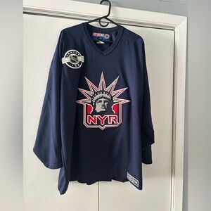Navy New York Rangers Hockey Jersey